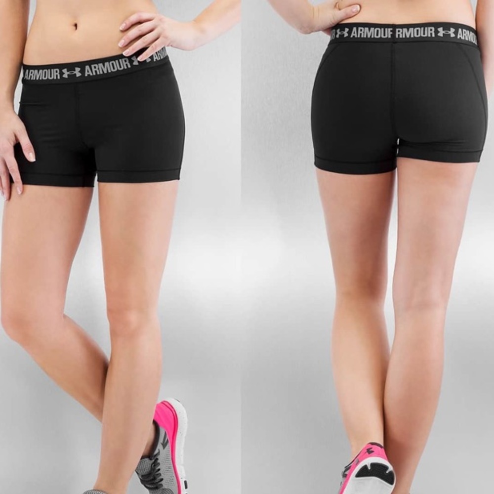 Two pairs of Under Armour shorts XS